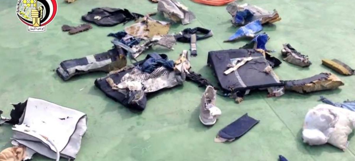 EgyptAir MS804: First images of recovered debris released