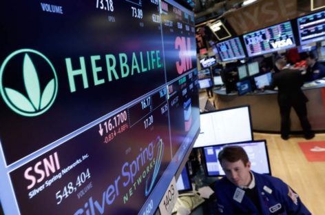 Herbalife says it’s in advanced talks with FTC, shares soar