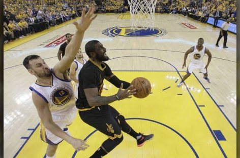 Crash Brothers: Irving, LeBron wreck Warriors in Game 5