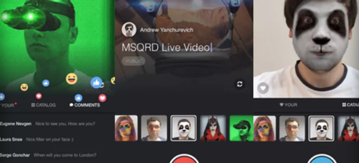 Snapchat-like filters coming to Facebook Live