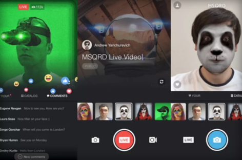 Snapchat-like filters coming to Facebook Live