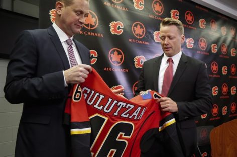 Flames name former Canucks assistant Glen Gulutzan as their new head coach