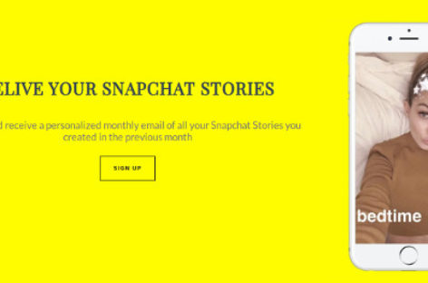 Snapchat Introduces New Feature to Remind You That It Actually Saves Everything