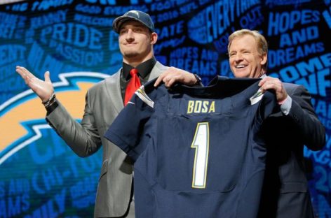 Joey Bosa ends ugly stalemate with Chargers, signs four-year deal