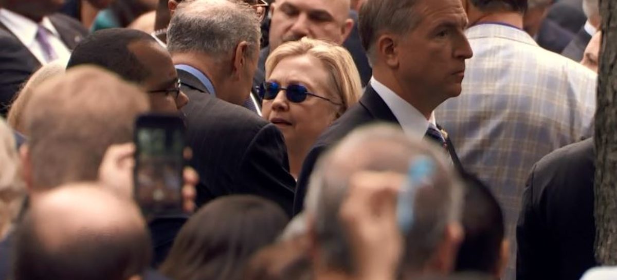 Hillary Clinton not feeling well, leaves 9/11 event early