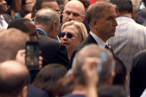 Hillary Clinton not feeling well, leaves 9/11 event early