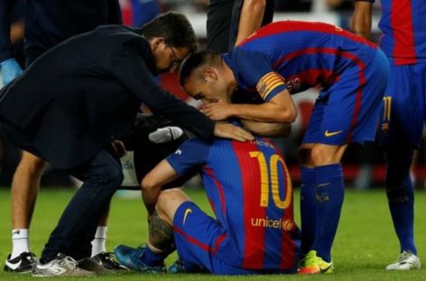 Lionel Messi out for 3 weeks as Barcelona draw with Atletico Madrid