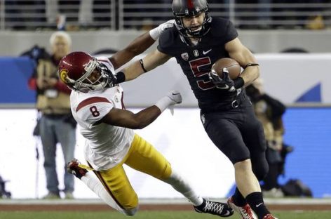 McCaffrey and No. 7 Stanford methodically mash USC 27-10