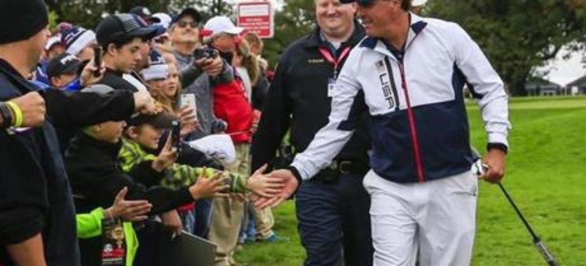 Mickelson promises prepared US team at Ryder Cup