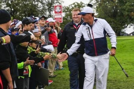 Mickelson promises prepared US team at Ryder Cup