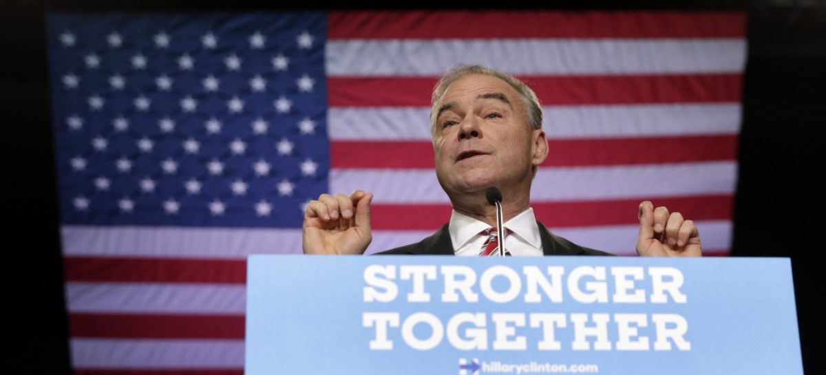 Trump not reacting to Kaine’s attacks