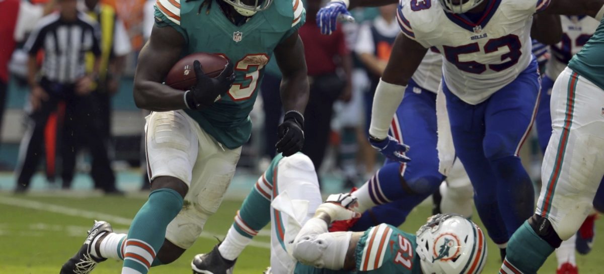 Ajayi rushes for 214 yards to help Miami beat Bills 28-25