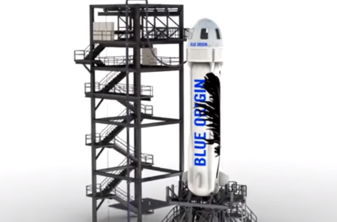 Blue Origin capsule stages successful escape after launch, rocket lands upright