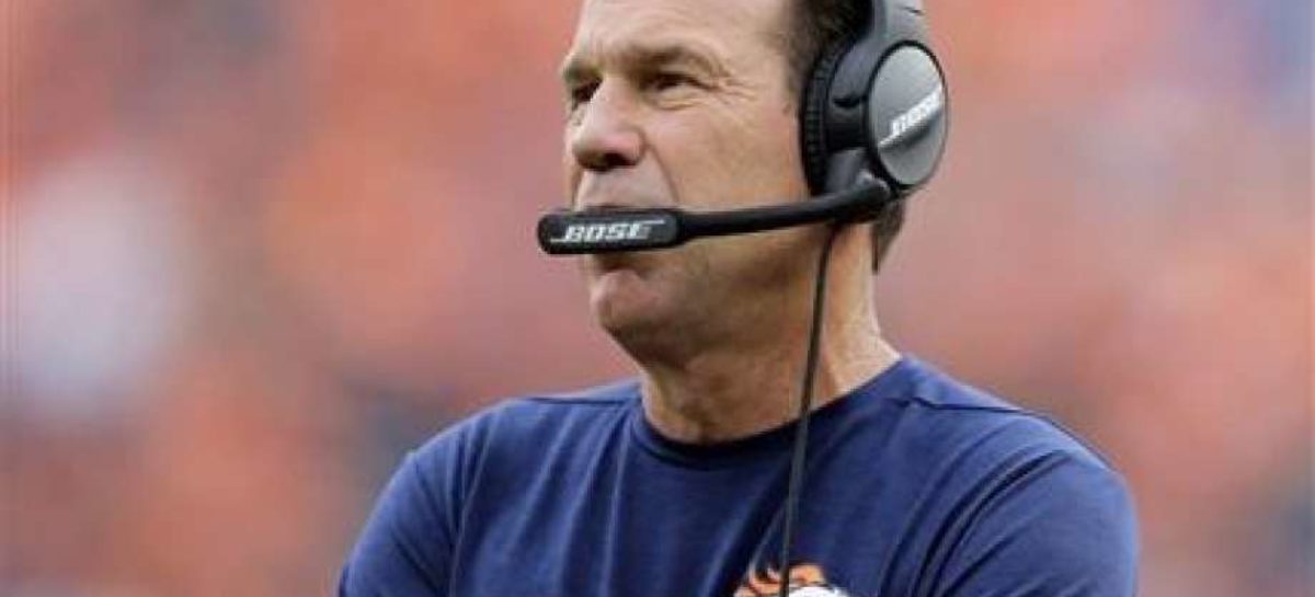 Broncos’ Kubiak to take a week off after migraine diagnosis