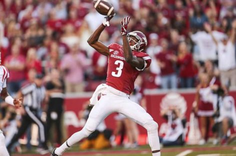 Cornelius’ late TD run lifts Arkansas past Ole Miss 34-30