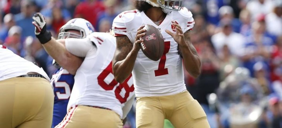 Colin Kaepernick to retain 49ers starting spot for Tampa Bay test