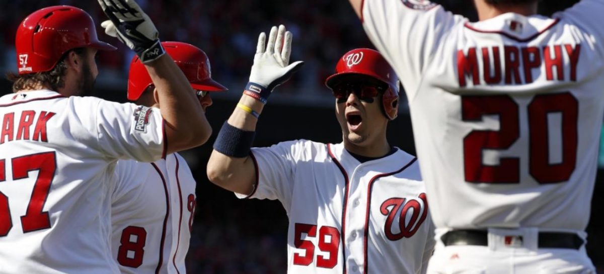 Dodgers-Nats rained out in Game 2 of NLDS; will play Sunday