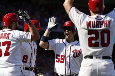 Dodgers-Nats rained out in Game 2 of NLDS; will play Sunday