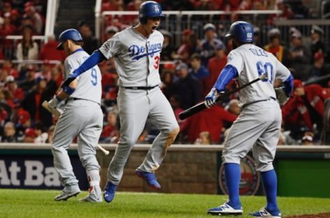 Dodgers down Nationals in wild series finale