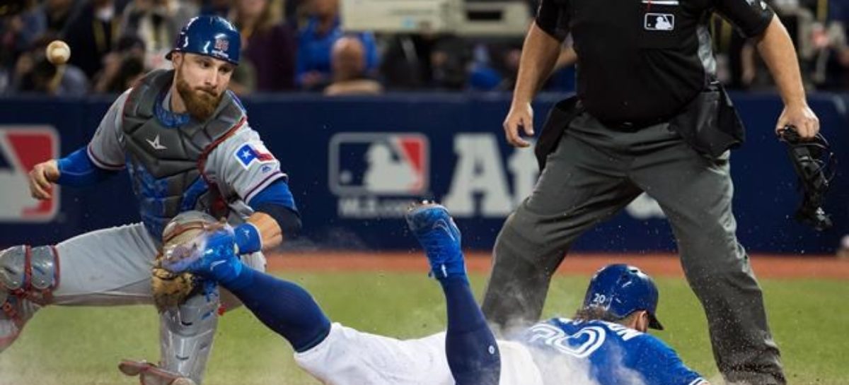 Donaldson dashes home, Blue Jays beat Rangers to win ALDS