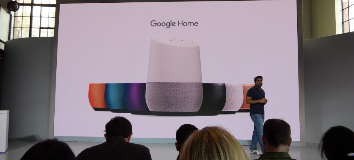 Google launches omniscient voice-controlled Home device