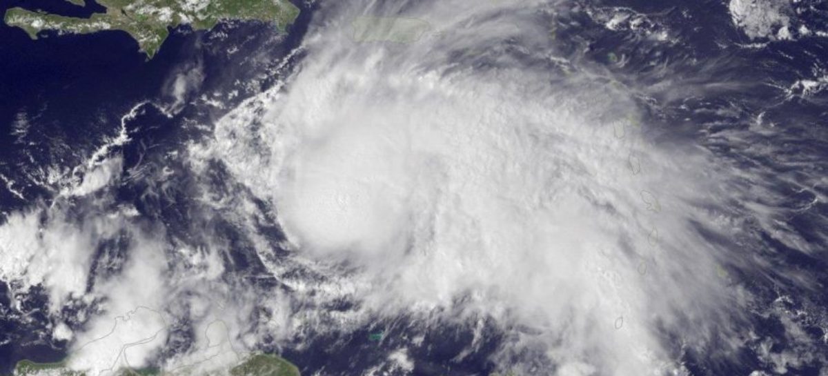 Hurricane Matthew as seen from space