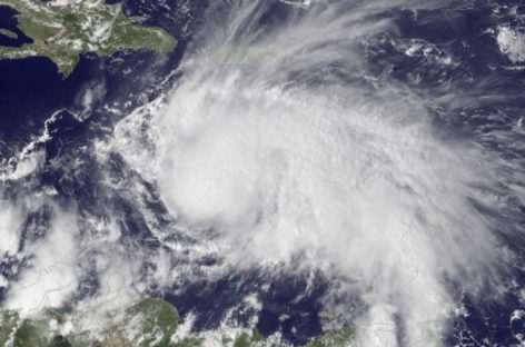 Hurricane Matthew as seen from space