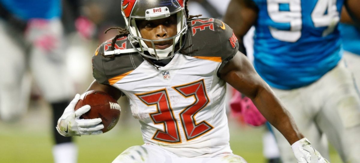 RB Rodgers making most of opportunity with Buccaneers