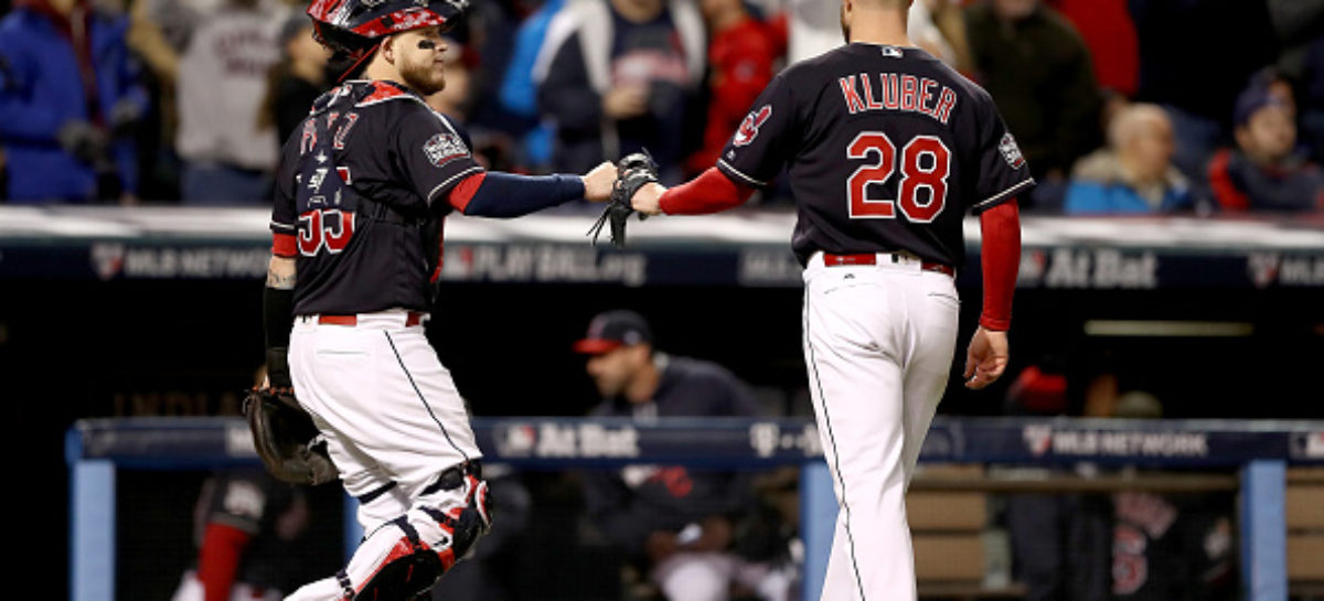 Kluber, Perez, Indians beat Cubs 6-0 in World Series opener