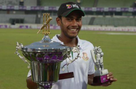 Mehedi, Shakib help Bangladesh create history in Dhaka