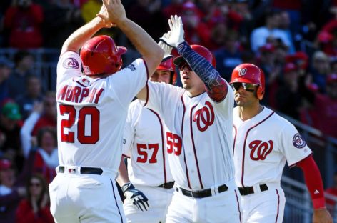 Nationals beat Dodgers, Giants beat Cubs