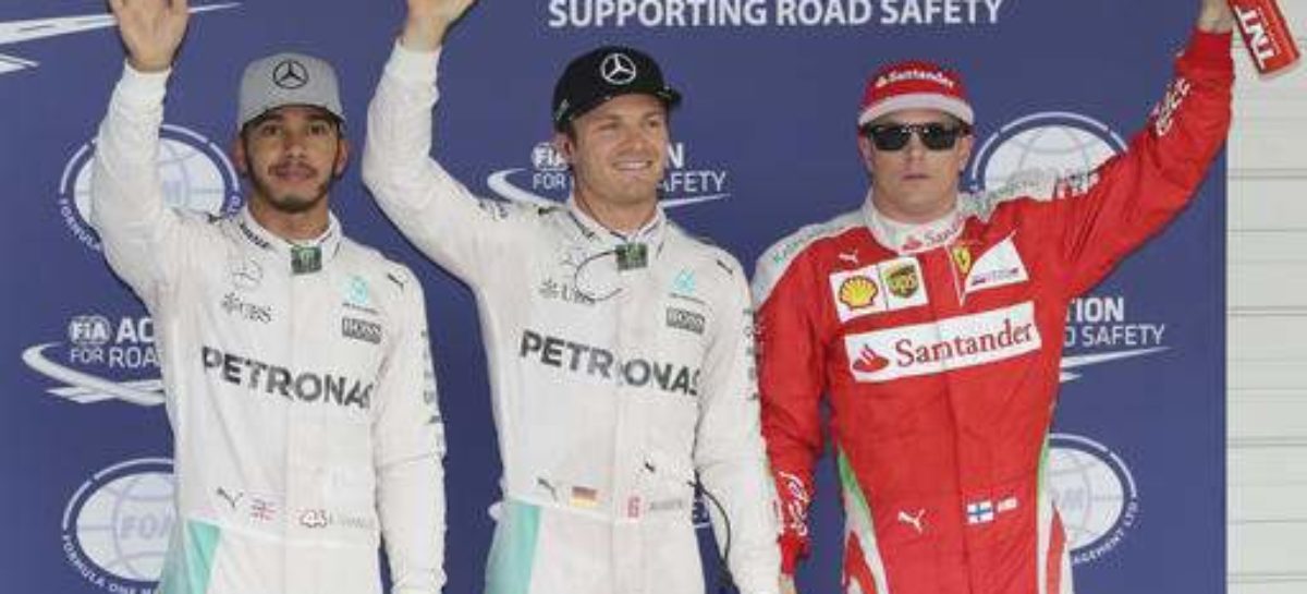 Nico Rosberg pulls clear in title race after Lewis Hamilton’s horror start