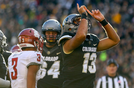 Liufau scores 3 TDs, No. 12 Colorado beats No. 20 Wash State