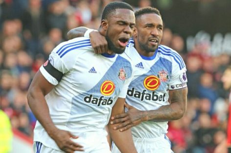 Bottom-place Sunderland wins first match of EPL season