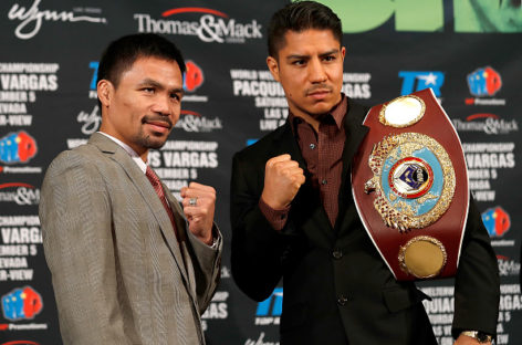 Jessie Vargas vs Manny Pacquiao