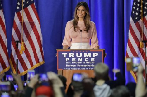 Melania Trump hits the campaign trail for first solo event