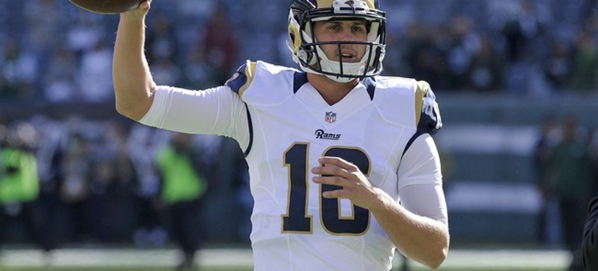 No. 1 pick Jared Goff to make Rams debut Sunday