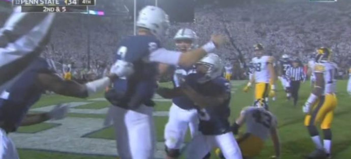 Penn State overwhelms Iowa with offensive fireworks