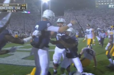 Penn State overwhelms Iowa with offensive fireworks