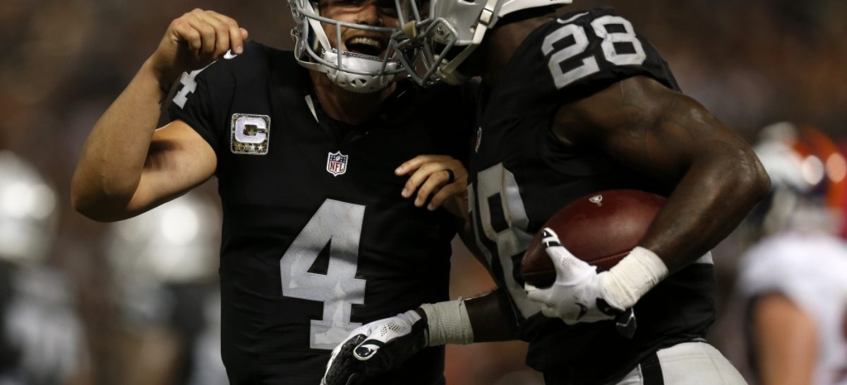 Raiders run past Broncos 30-20 for AFC West lead