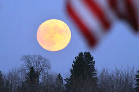 Brightest supermoon since 1948 fills the sky