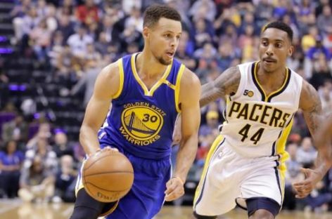 Thompson’s splashy scoring leads Warriors past Pacers 120-83