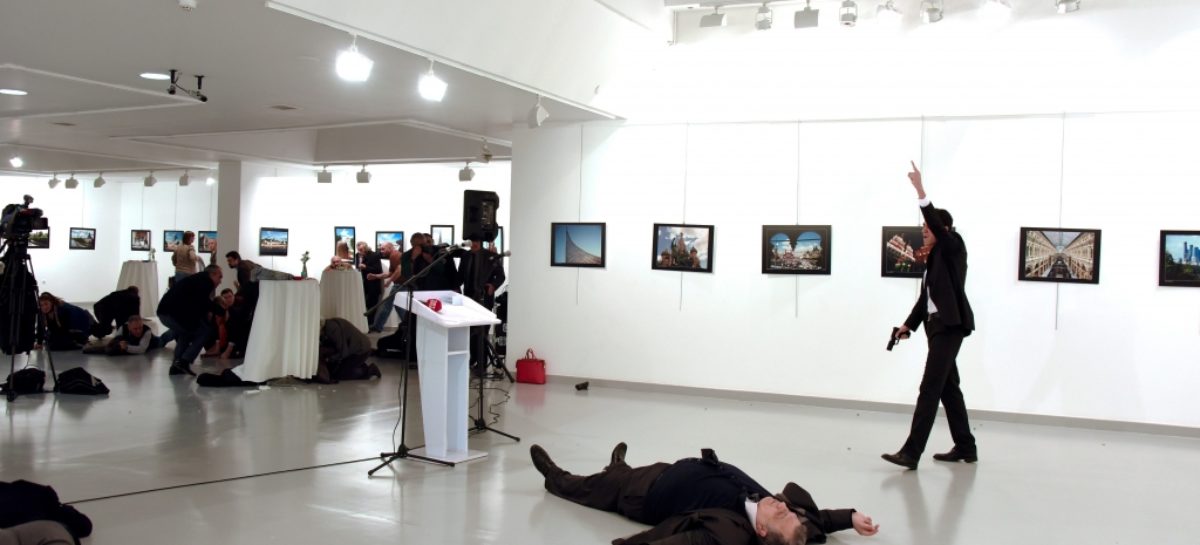 Russia’s Ambassador to Turkey Shot Dead at Gallery in Ankara