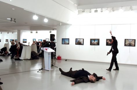 Russia’s Ambassador to Turkey Shot Dead at Gallery in Ankara