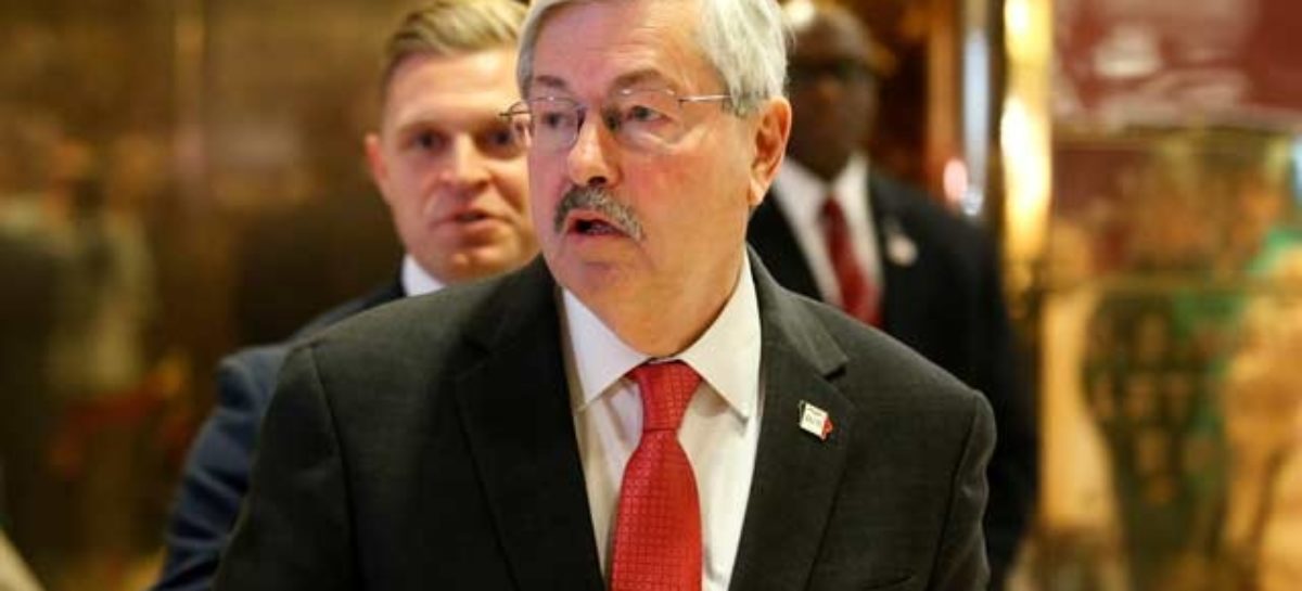 Branstad to serve as ambassador to China