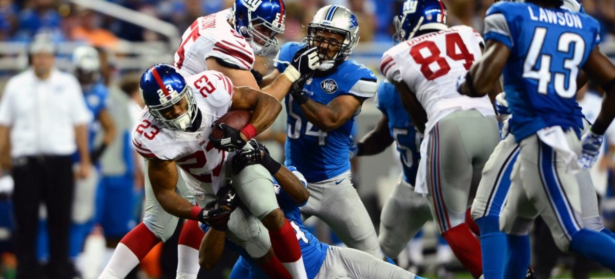 Detroit Lions encounter more bad officiating in loss to Giants