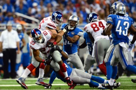 Detroit Lions encounter more bad officiating in loss to Giants