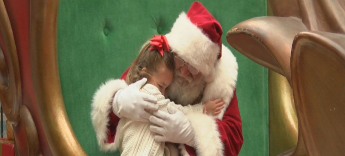 Mall offers special Santa time for special needs children