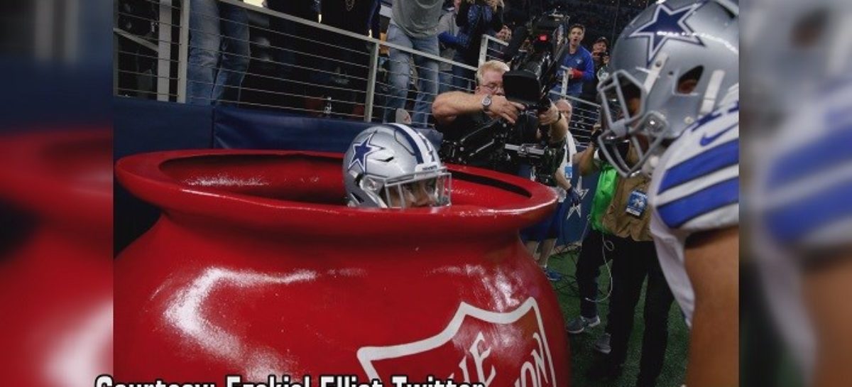 NFL Won’t Fine Ezekiel Elliott For His Salvation Army Touchdown Celebration