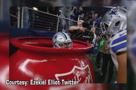 NFL Won’t Fine Ezekiel Elliott For His Salvation Army Touchdown Celebration